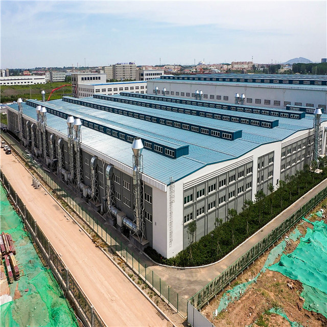 Prefabricated Industrial Hall Metal Roof Space Frame Building