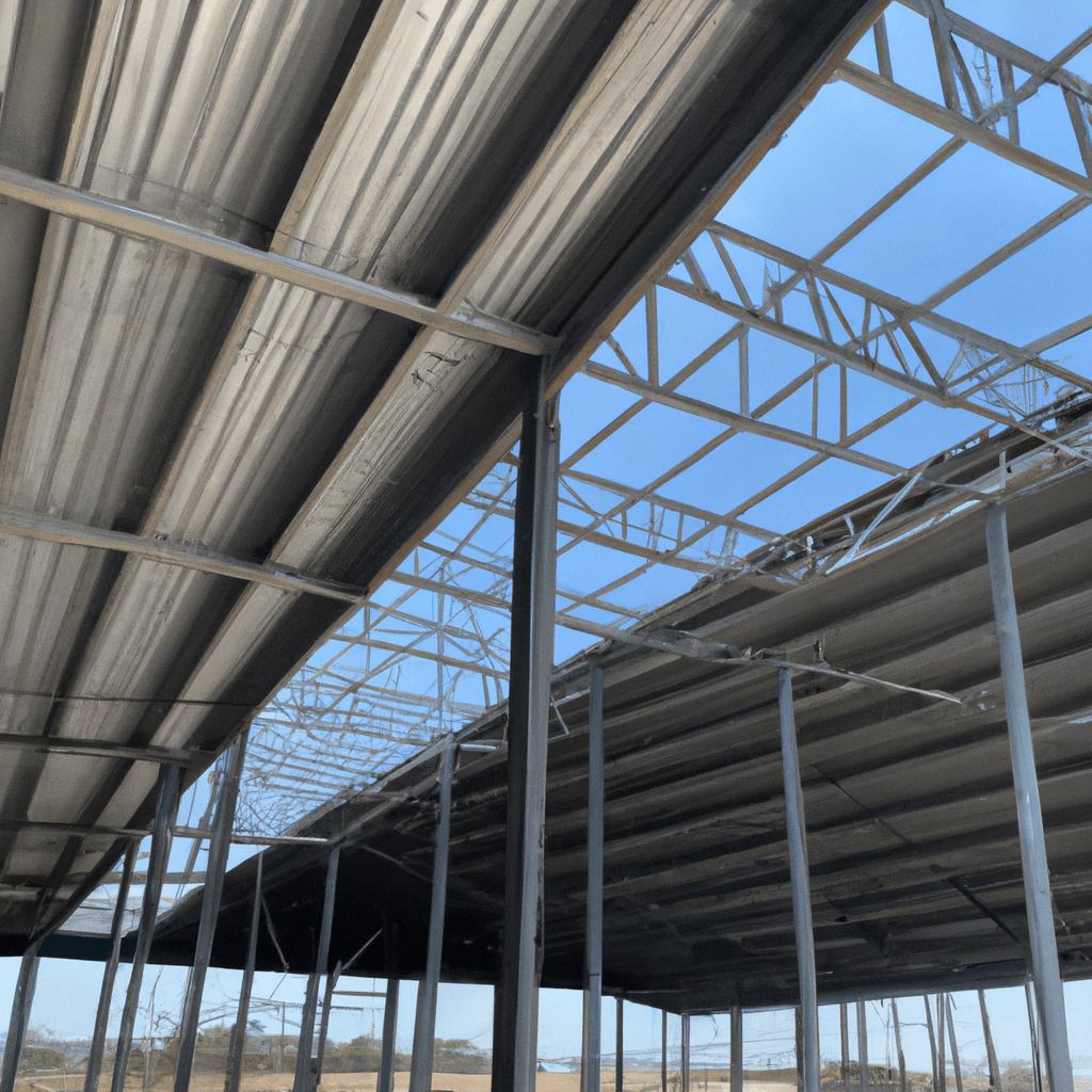 Fabrication Low Maintenance Cost Steel Structure Warehouse