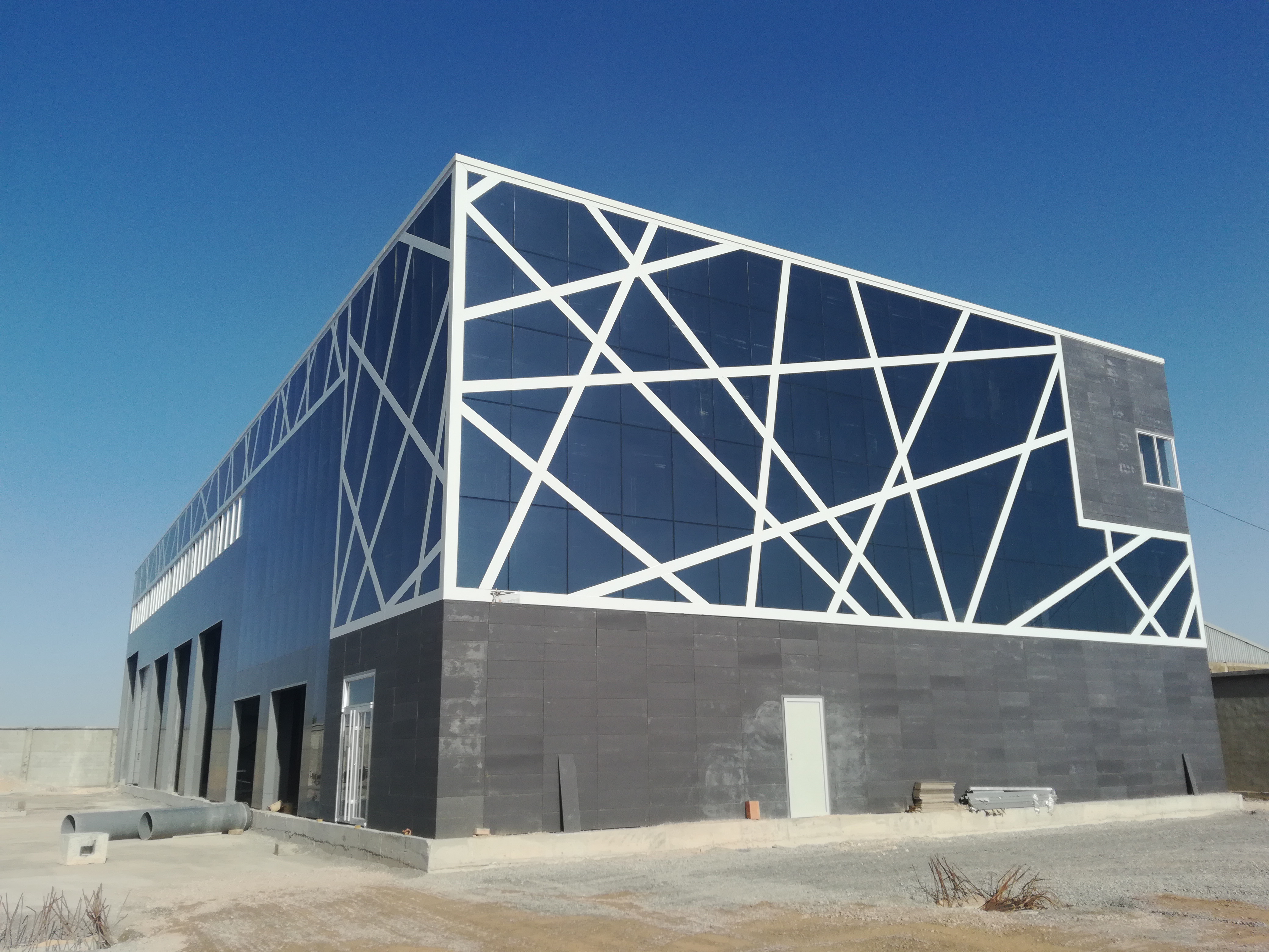 Steel Structure Prefab Logistic Warehouse 