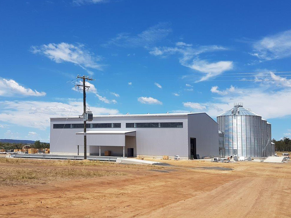 Steel Structure Poultry Feed Mill Plant