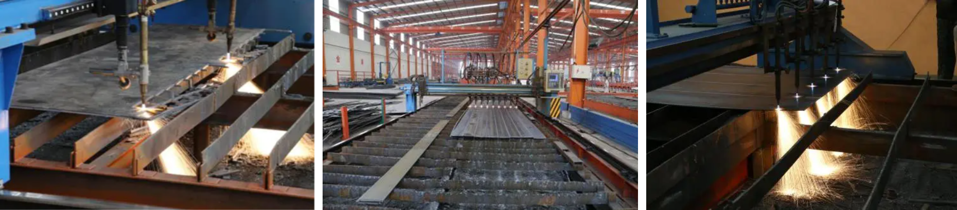 steel structure warehouse production