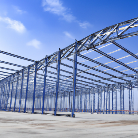  Environmental Modern Steel Structure Prefab Prefabricated Steel Structure House For Warehouse