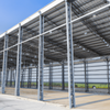 Build Customized Prefabricated Metal Carport Barn Building Steel Structure