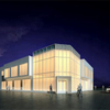 New Design Steel Structure Glass Exhibit Hall
