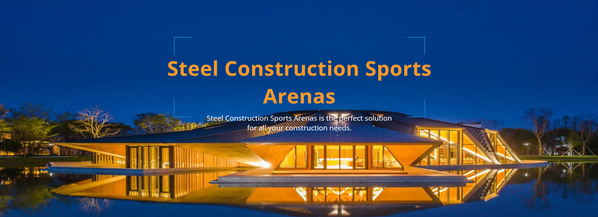 STEEL Construction Sports Arenas